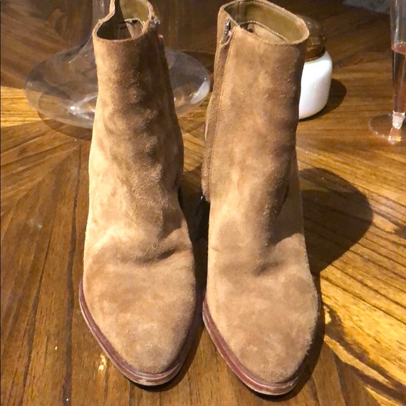 Sam Edelman Shoes - Sam Edelman size 8 brown suede booties